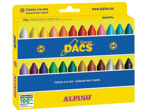 Lapis cera dacs com 24 lapis , Dacs , 4396 , 8412529295003